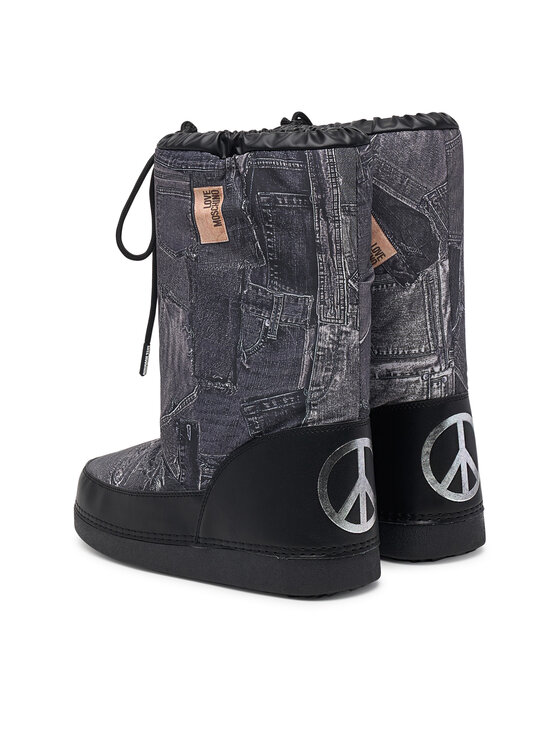 LOVE MOSCHINO Hótaposó LOVE MOSCHINO JA24332G0PISS000 Fekete