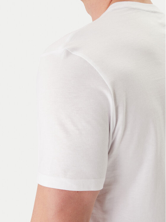 Calvin Klein Jeans Calvin Klein Jeans Camiseta Coll Word Graphic LV14RE817G Blanco Regular Fit