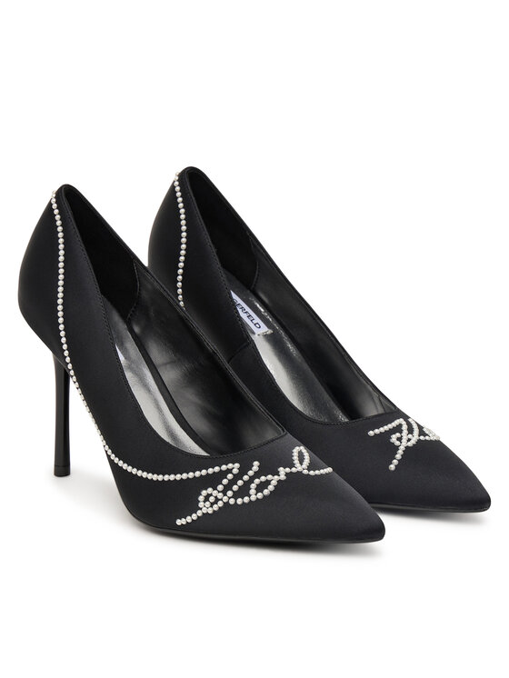 KARL LAGERFELD Туфлі на шпильці KARL LAGERFELD Sarabande KL30906P Чорний