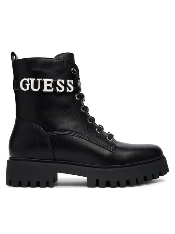 Guess Bakancs Guess FLFFIC ELE10 Fekete
