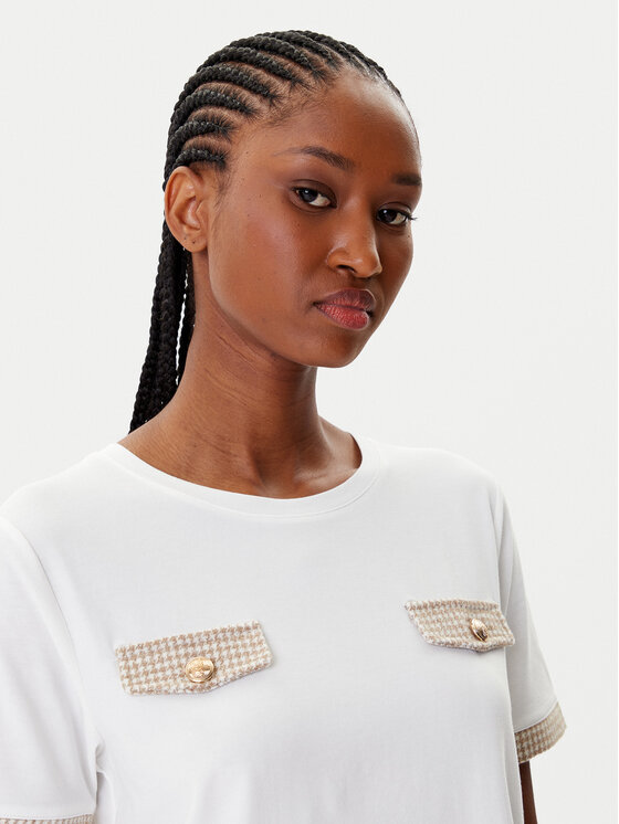 Morgan Morgan Camiseta 252-DAEL Blanco Regular Fit