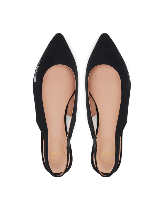 LOVE MOSCHINO Балетки LOVE MOSCHINO JA11021G0MIM0000 Чорний