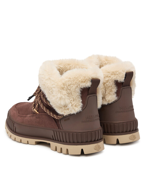 Palladium Škornji za sneg Palladium Pallashock Lohiver 99516-291-M Rjava