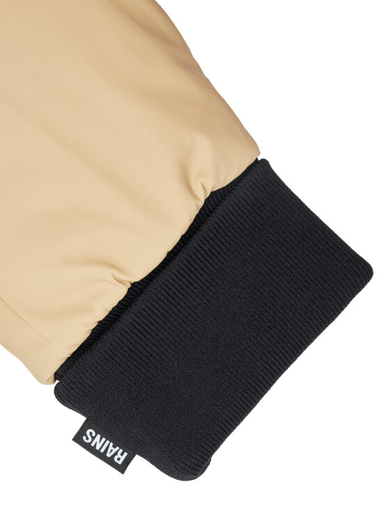Rains Рукавички Rains Alta Puffer Mittens 16070 Бежевий