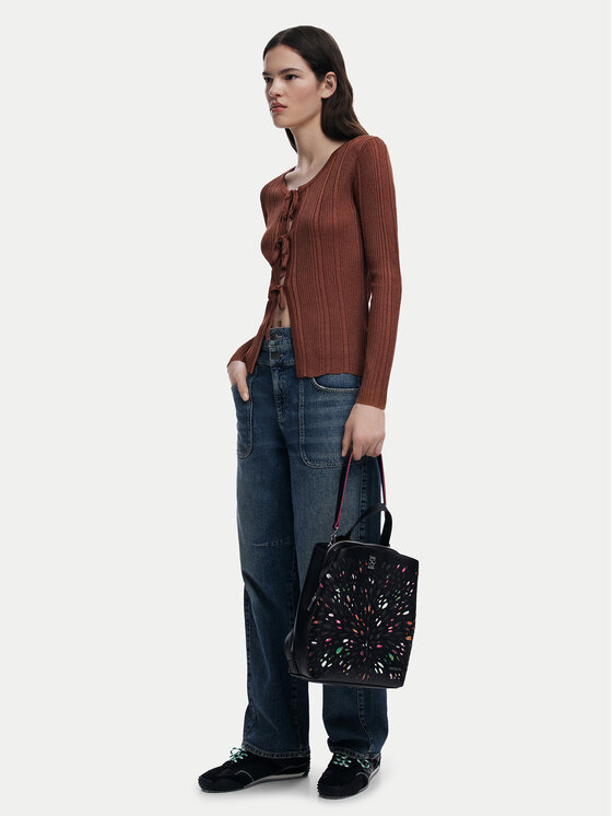 Desigual Mugursoma Desigual Blackwell Sumy 25SAKP25 Melns