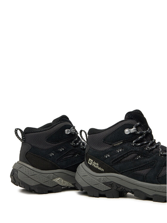 Jack Wolfskin Pārgājienu apavi Jack Wolfskin Vojo Tour Texapore Mid W A62071 Pelēks