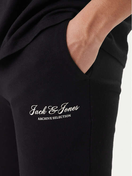 Jack & Jones Jack & Jones Спортивний костюм Earchive 12297641 Чорний Regular Fit