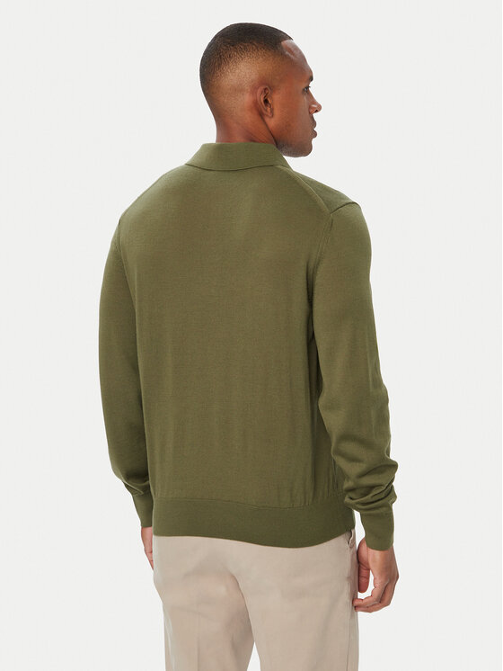 BOSS BOSS Polo H-Lancione 50565503 Verde oscuro Regular Fit