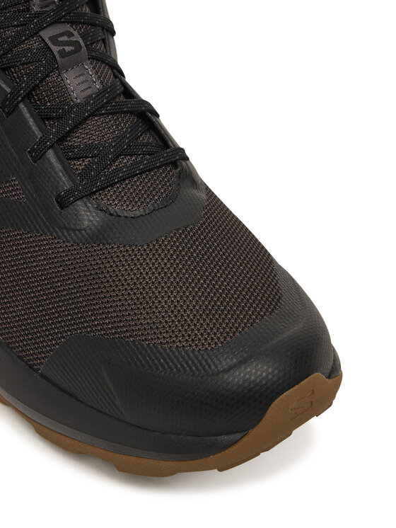 Salomon Trekingová obuv Salomon Elixir Tour Mid Waterproof L47577800 Hnedá