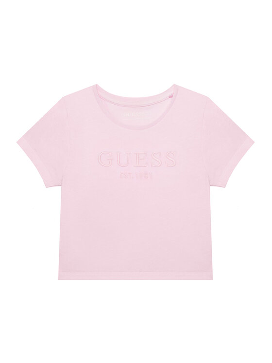 Guess Guess Camiseta J6GI17 K8HM4 Rosa Regular Fit