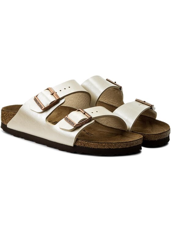 Birkenstock Nazouváky Birkenstock Arizona Birko-Flor 1009921 Zlatá