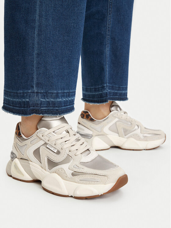 REPLAY Sneakersy REPLAY GWS9N.000.C000NT Beżowy