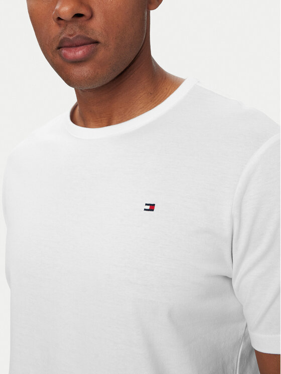Tommy Hilfiger Tommy Hilfiger Conjunto de camisetas 3P Ss Tee UM0UM03870 Crema Regular Fit