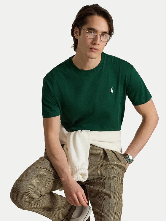 Polo Ralph Lauren Polo Ralph Lauren Camiseta 710671438531 Verde Regular Fit