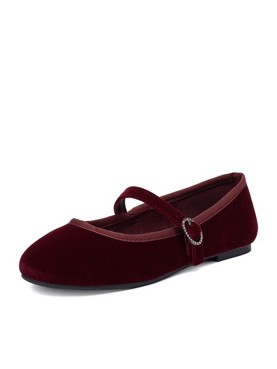 DeeZee Baleriny DeeZee CEO-CM251226-12 Bordowy
