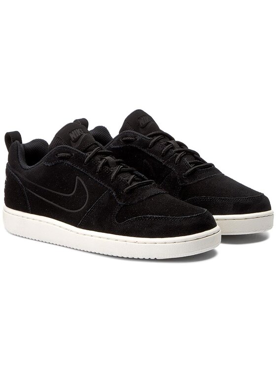 Nike Laisvalaikio batai Nike Court Borough Low Prem 844881 007 Juoda