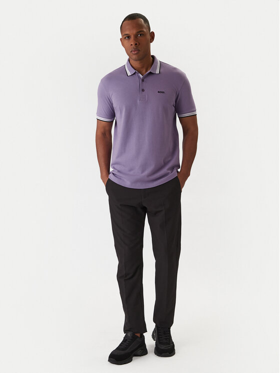 BOSS BOSS Polo Paddy 50469055 Violeta Regular Fit