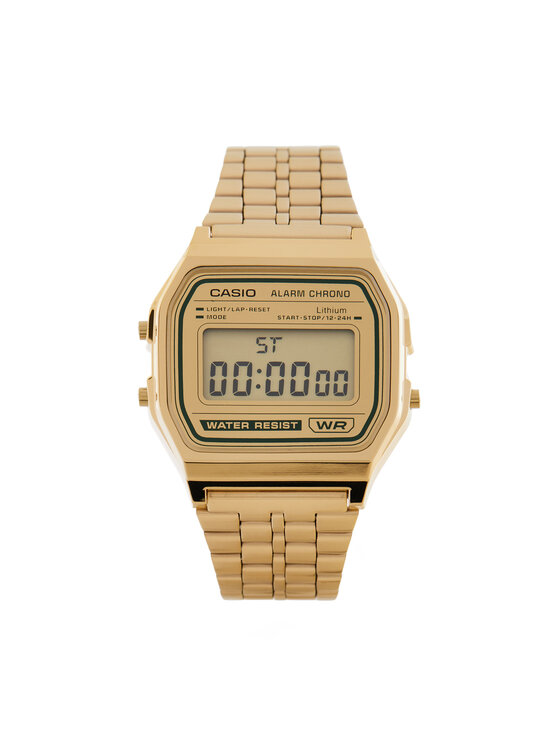 Casio Ročna ura Casio A158WEGV-9AEF Zlata