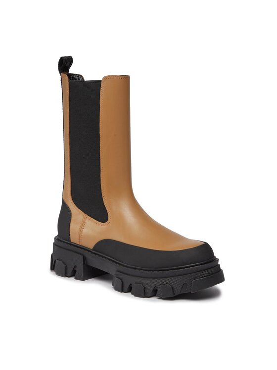 DKNY Členková obuv DKNY Jonie K3366233 Hnedá