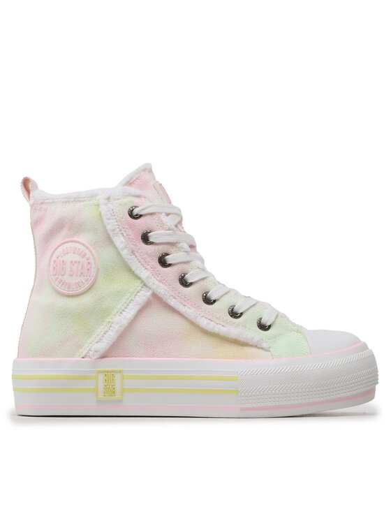 Big Star Shoes Кецове Big Star Shoes LL274177 Зелен