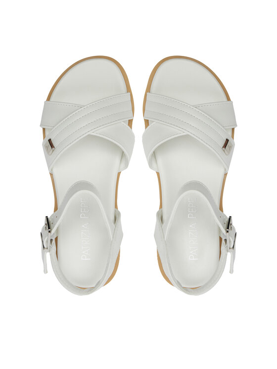 Patrizia Pepe Босоніжки Patrizia Pepe PJ296.30 M Білий