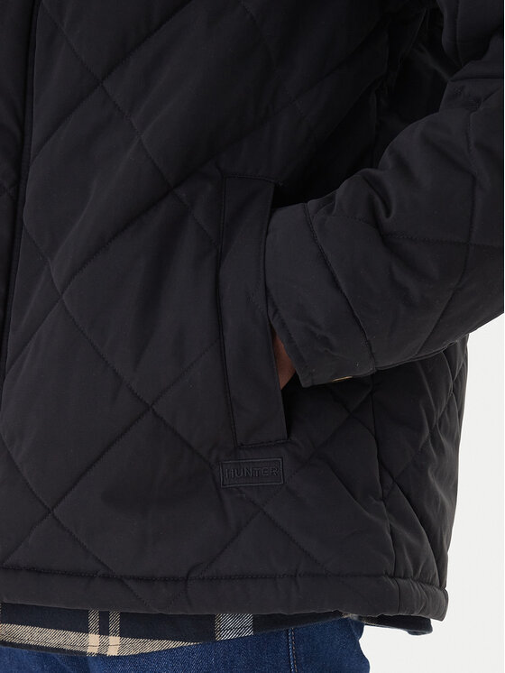 Hunter Hunter Демісезонна куртка Ardwell HARM0003252 Чорний Regular Fit