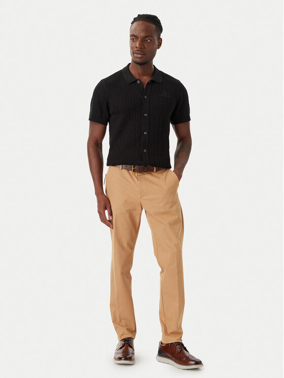 Beverly Hills Polo Club Beverly Hills Polo Club Camisa M7608-HR Negro Regular Fit