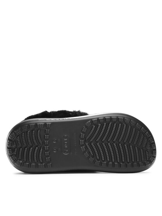 Crocs Klapki Crocs Crocs Furever Crush Clog 208446 Czarny