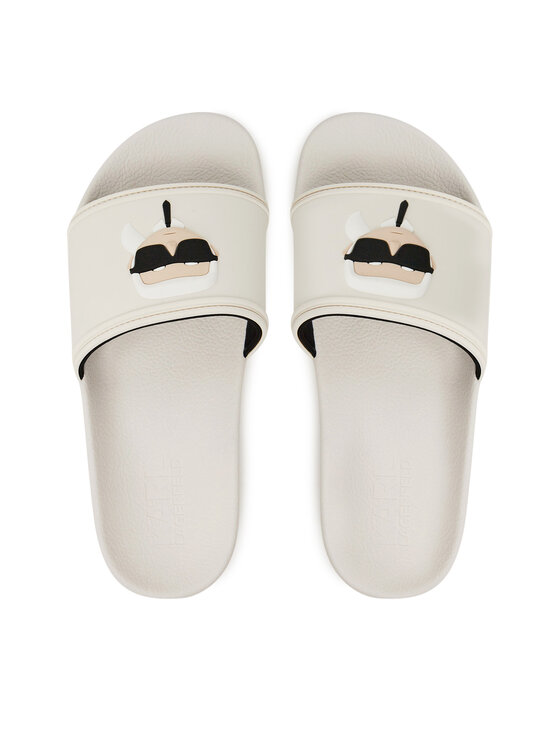 KARL LAGERFELD Шльопанці KARL LAGERFELD Kondo 2.0 KL80905A Білий