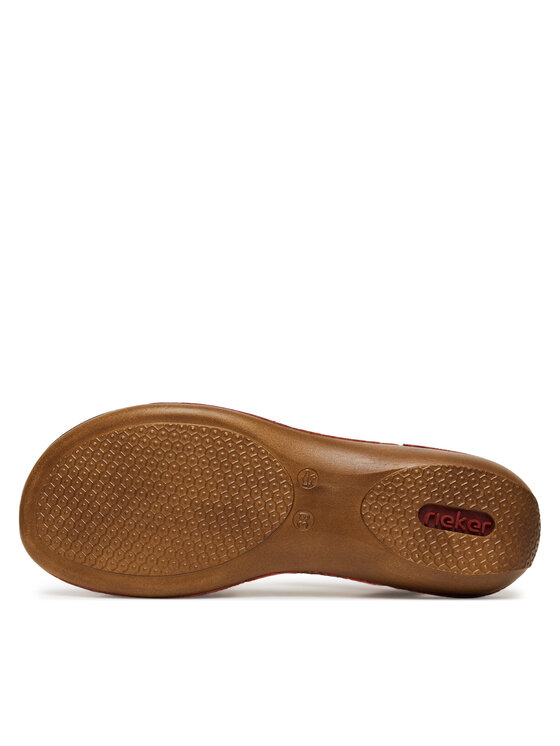 Rieker Sandały Rieker 65964-35 Czerwony