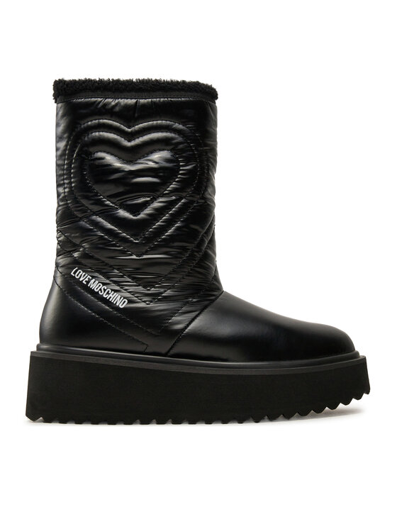 LOVE MOSCHINO Śniegowce LOVE MOSCHINO JA24286L0LIN600A Czarny