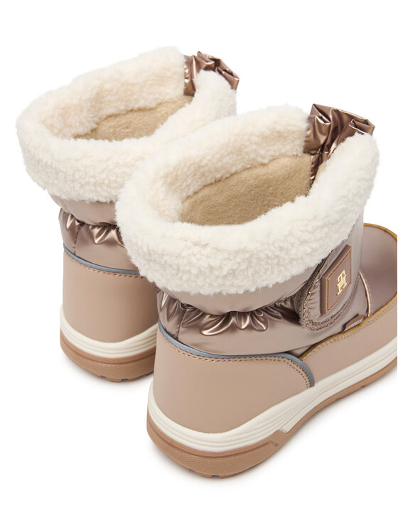 Tommy Hilfiger Čizme za snijeg Tommy Hilfiger Mayla T1AD-35203-1474 M Bež