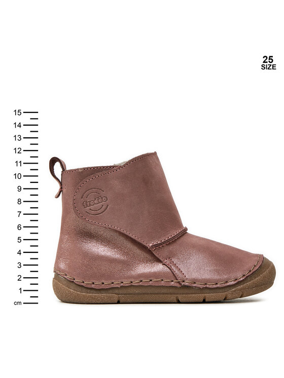 Froddo Kozačky Froddo Paix Up Winter Boots G2160082-6 S Růžová