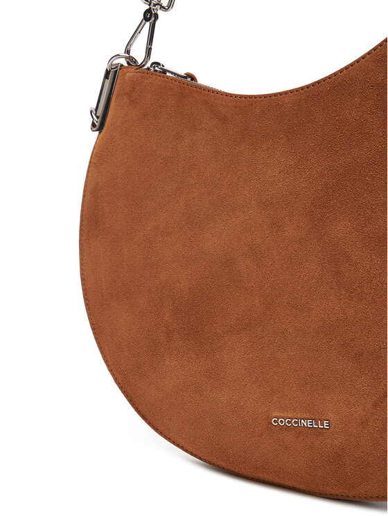 Coccinelle Сумка Coccinelle QKG Coccinellesunup Suede E1 QKG 13 02 01 Коричневий