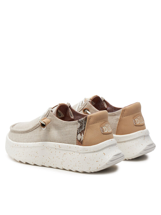 Hey Dude Κλειστά παπούτσια Hey Dude Wendy Peak Woven 40413-106 Μπεζ