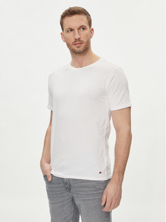Tommy Hilfiger Tommy Hilfiger Σετ t-shirts UM0UM03138 Λευκό Regular Fit