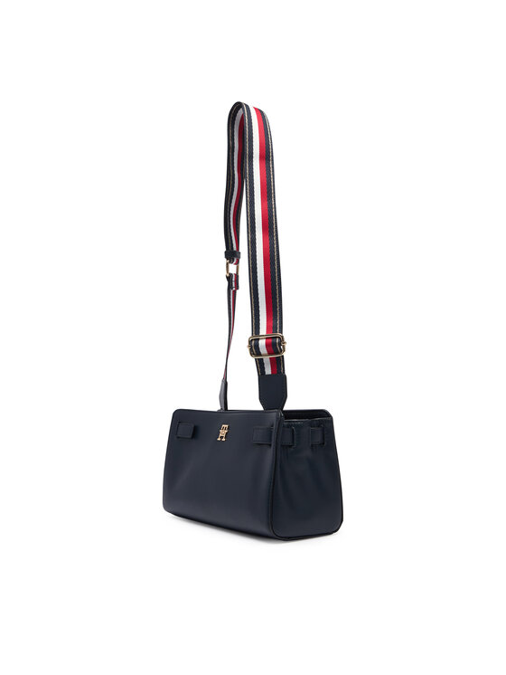 Tommy Hilfiger Ročna torba Tommy Hilfiger Th Joy Crossover Corp AW0AW19316 Mornarsko modra