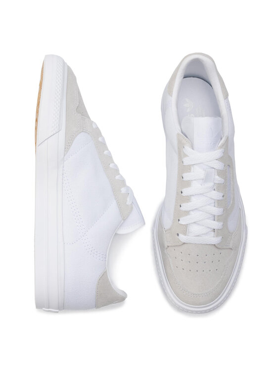 adidas Snīkeri adidas Continental Vulc EF3523 Balts