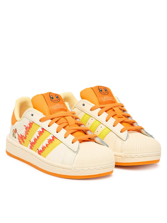 adidas Sneakersy adidas Pokemon Superstar II KJ5618 Béžová