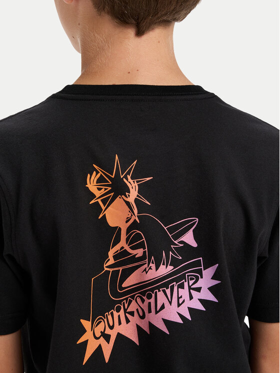 Quiksilver Quiksilver Camiseta Ev Star Ride EQBZT04900 Negro Regular Fit