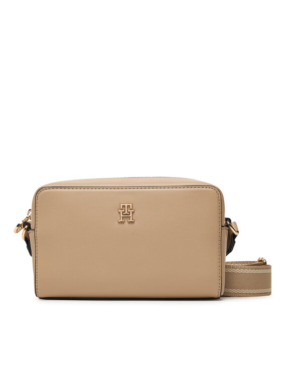 Tommy Hilfiger Torbica Tommy Hilfiger Th Joy Camera Bag AW0AW19060 Bež