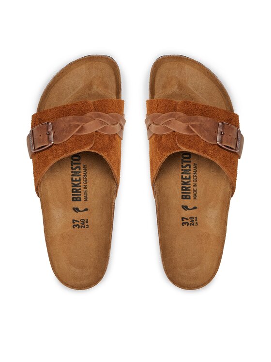 Birkenstock Nazouváky Birkenstock Oita Braided 1026742 Hnědá