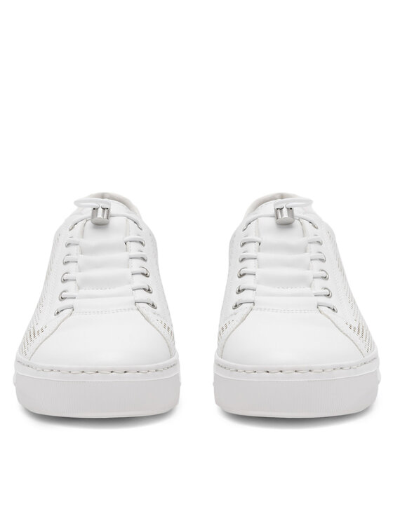 Rieker Sneakersy Rieker L9853-80 Biały