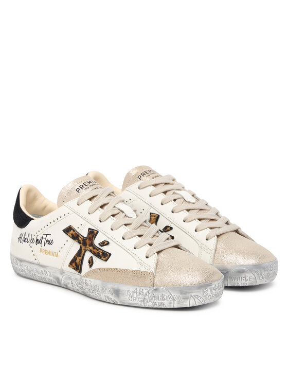 Premiata Сникърси Premiata Stevend Var 7605 Бял