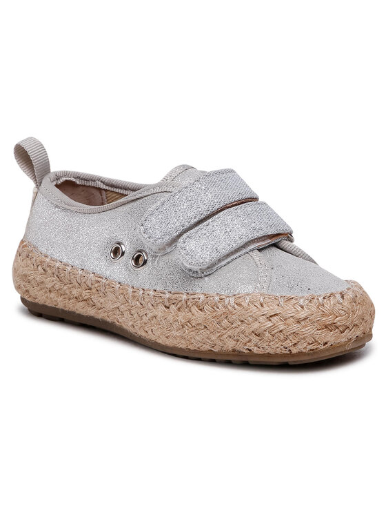 EMU Australia Espadrilky EMU Australia Millner Metallic K12506 Stříbrná