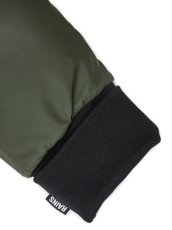 Rains Rukavice Rains Alta Puffer Mittens 16070 Zelená