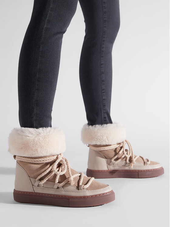 Inuikii Sniego batai Inuikii Sneaker Classic High 70207-005 Smėlio