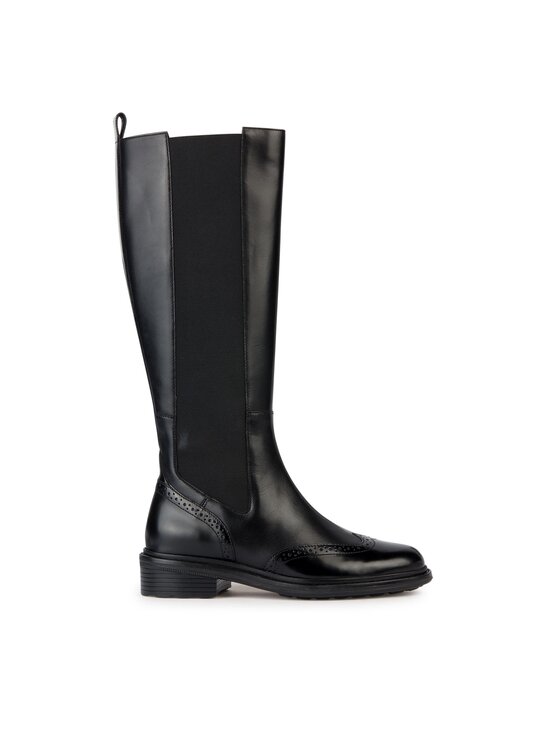 Geox Jātnieku tipa zābaki Geox D Walk Pleasure D36TGH 04948 C9999 Melns