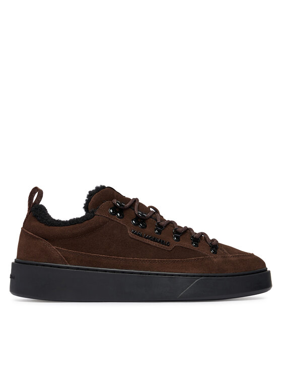 KARL LAGERFELD Sneakers KARL LAGERFELD Flint II KL53322L Maro închis
