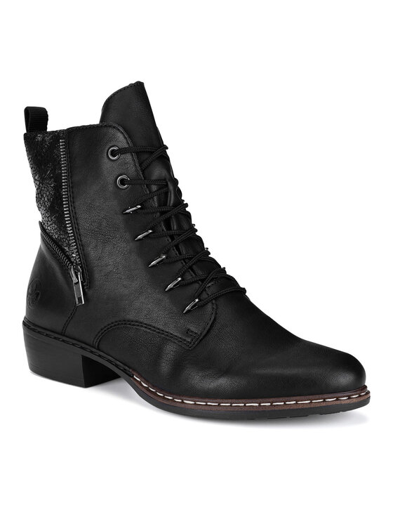 Rieker Ghete Rieker Y0800-00 Negru